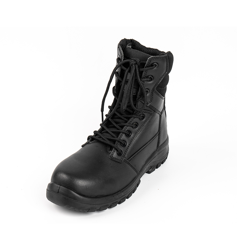 SS362 Cow Split Leather Steel Toe Vernesko