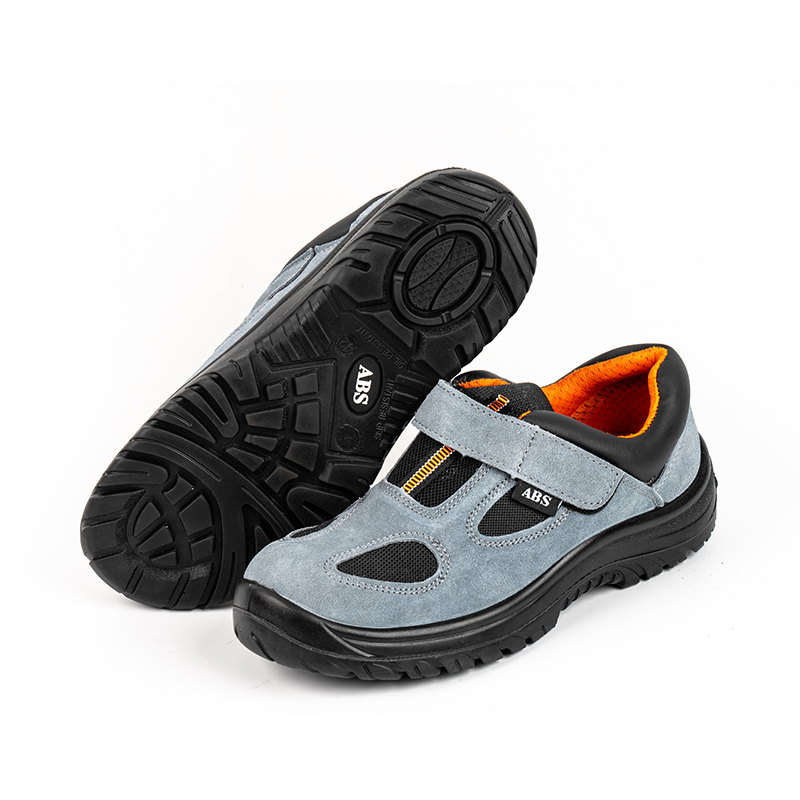 SS106 pustende mesh ståltå vernesko i semsket skinn SS106 pustende mesh ståltå vernesko i semsket skinn