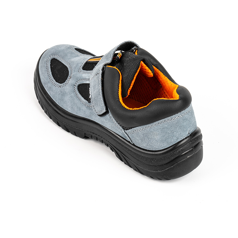 SS106 pustende mesh ståltå vernesko i semsket skinn SS106 pustende mesh ståltå vernesko i semsket skinn