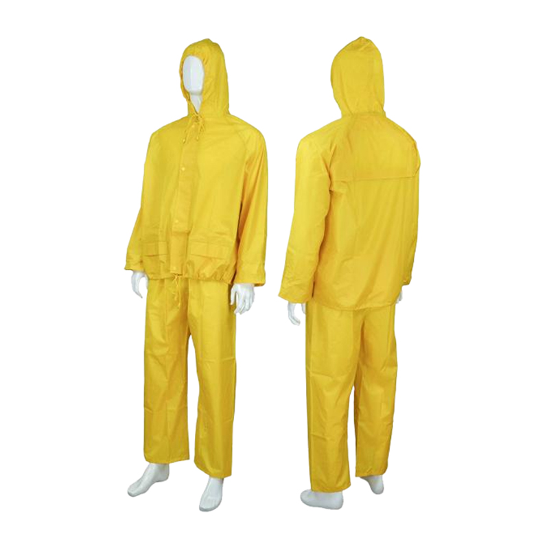 RC031 Vanntett, pustende regnfrakk med dobbel midjelomme