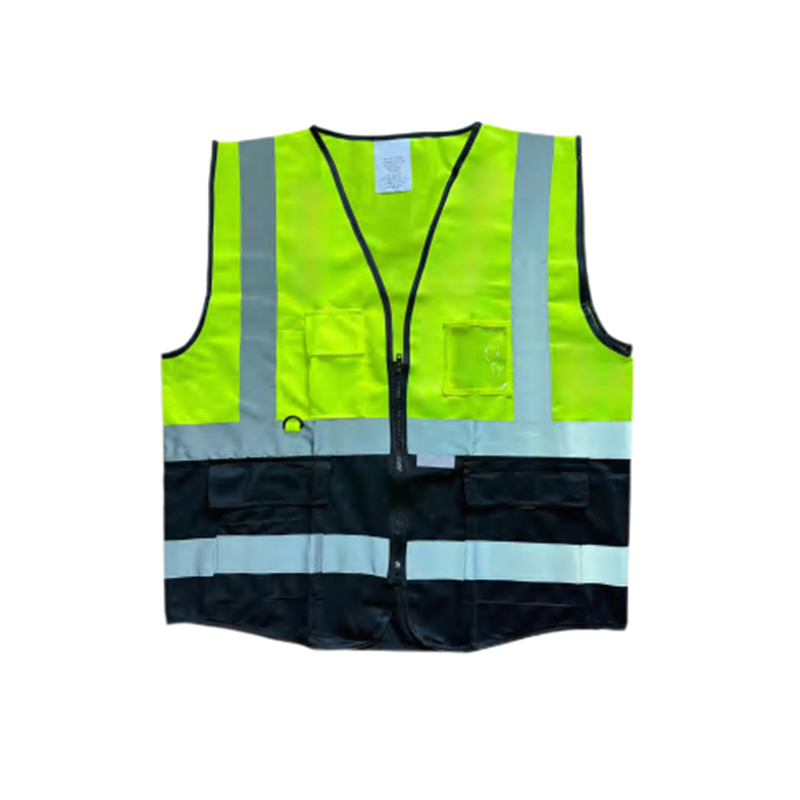 RF013 CE High Visibility Multi Pocket Construction Industriell reflekterende sikkerhetsvest