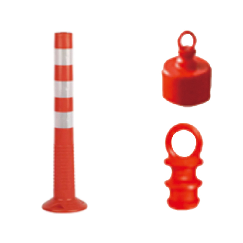 TS005 Utendørs varselstolpe med sokkel